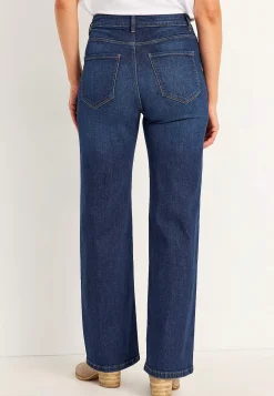 New Stretchjeans med hög midja Byxor|Jeans