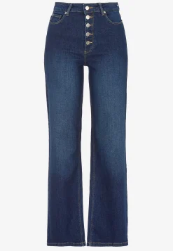 New Stretchjeans med hög midja Byxor|Jeans