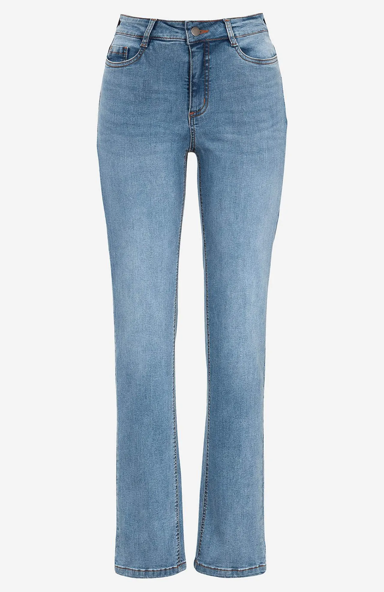 Online Stretchjeans med rakt ben - tre längder Linnea Jeans|Jeansplagg