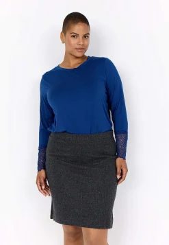 New Supermjuk, kort trikåkjol Klänningar & Kjolar|Plus Size