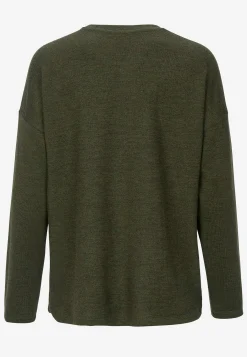 Best Supermjuk, långärmad trikåtopp Toppar & T-Shirts|Plus Size