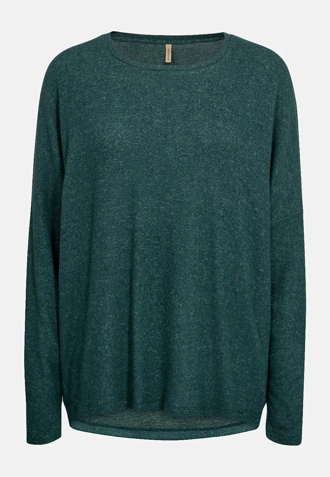 Outlet Supermjuk, melerad trikåtopp Tröjor & Cardigans|Toppar & T-Shirts