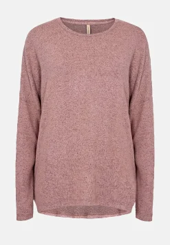 Outlet Supermjuk, melerad trikåtopp Tröjor & Cardigans|Toppar & T-Shirts