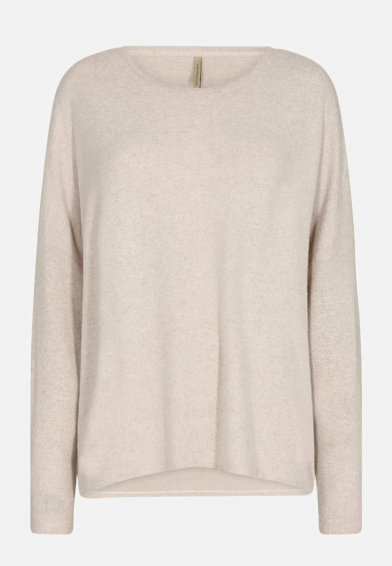 Outlet Supermjuk, melerad trikåtopp Tröjor & Cardigans|Toppar & T-Shirts
