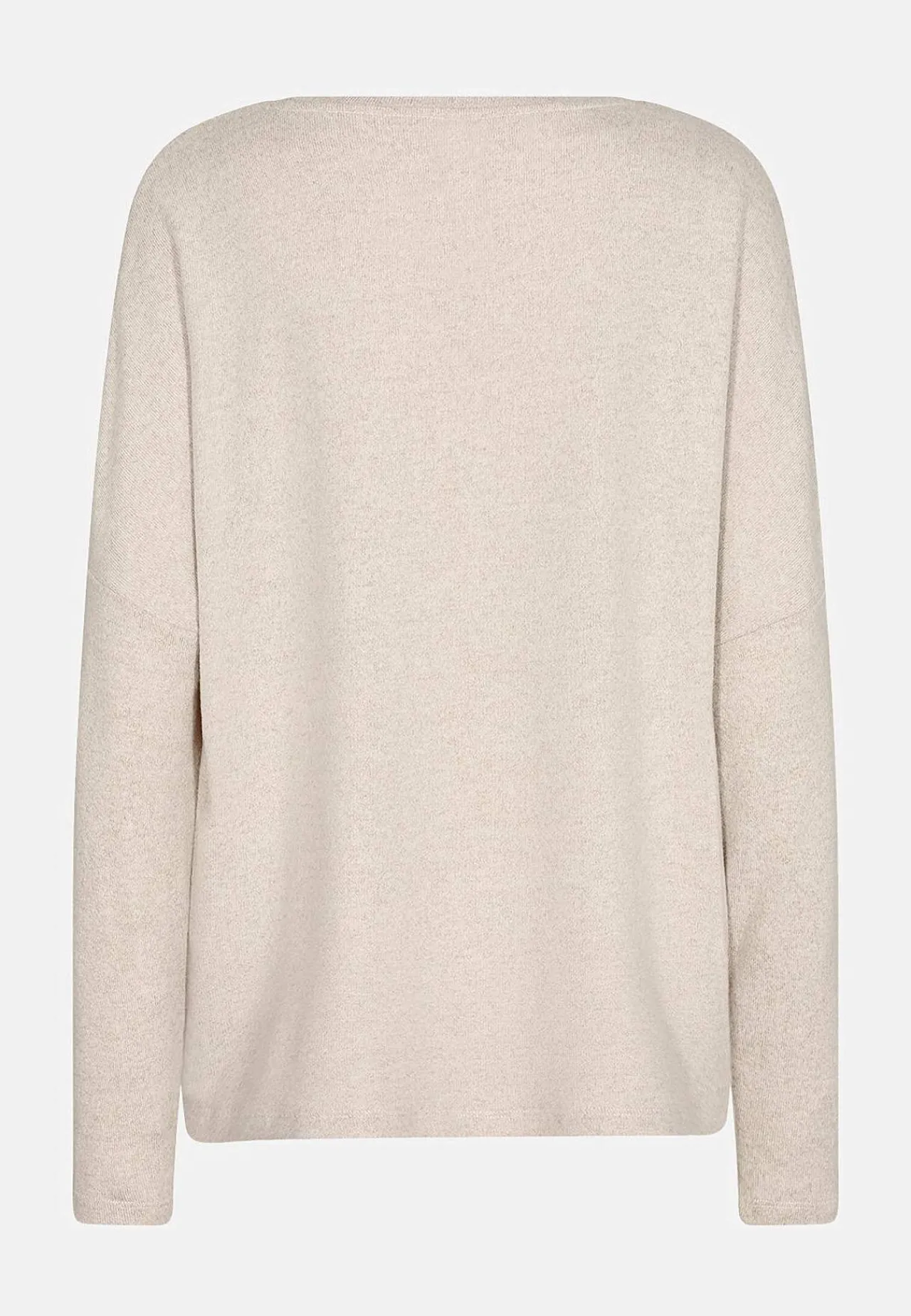 Outlet Supermjuk, melerad trikåtopp Tröjor & Cardigans|Toppar & T-Shirts