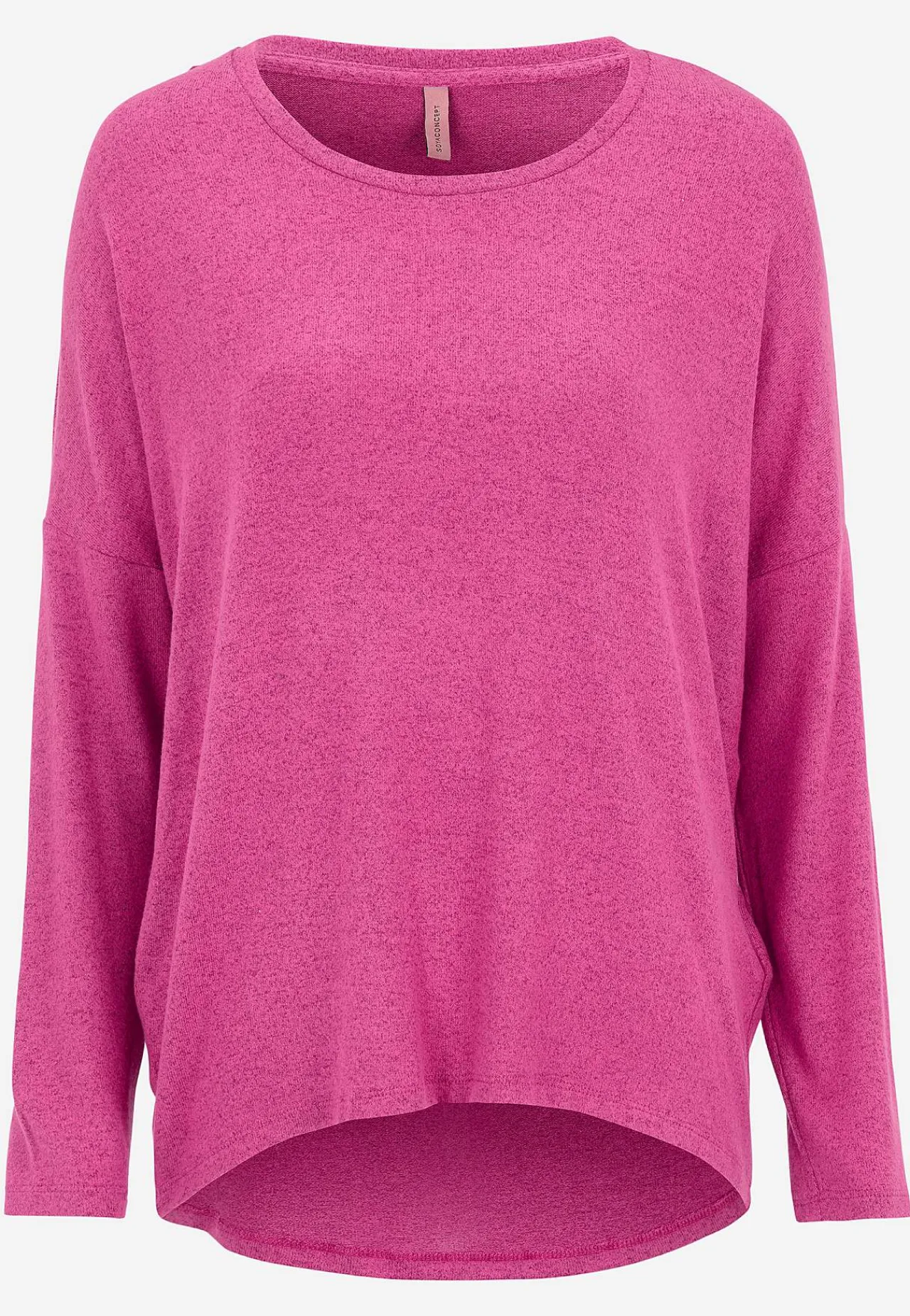 Outlet Supermjuk, melerad trikåtopp Tröjor & Cardigans|Toppar & T-Shirts