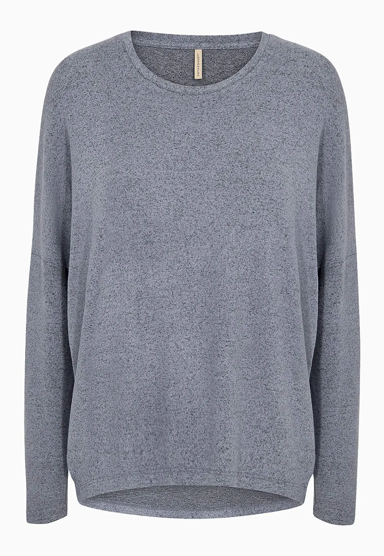 Outlet Supermjuk, melerad trikåtopp Tröjor & Cardigans|Toppar & T-Shirts