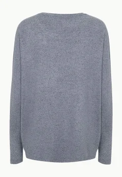 Outlet Supermjuk, melerad trikåtopp Tröjor & Cardigans|Toppar & T-Shirts