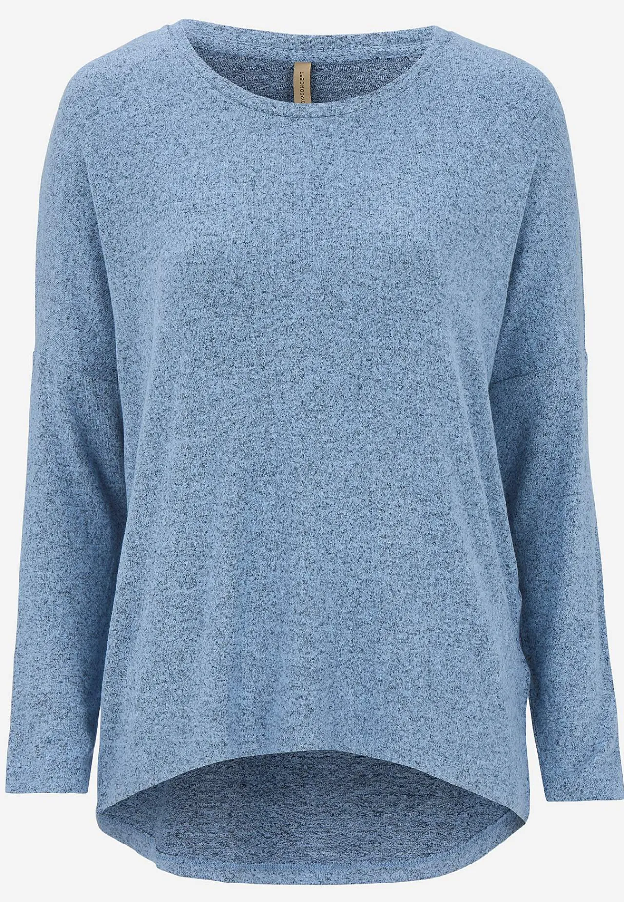Outlet Supermjuk, melerad trikåtopp Tröjor & Cardigans|Toppar & T-Shirts