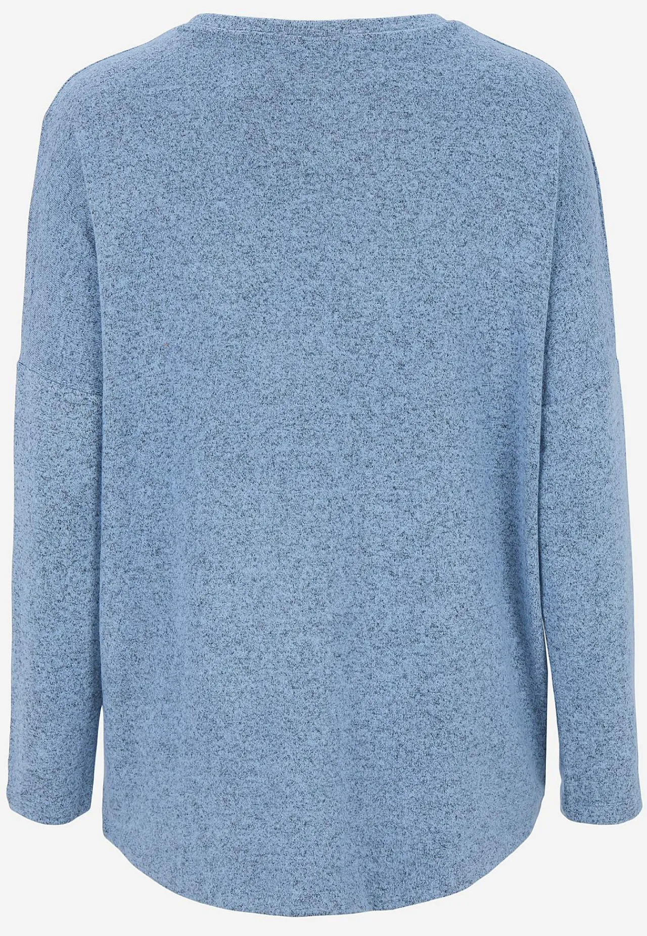 Outlet Supermjuk, melerad trikåtopp Tröjor & Cardigans|Toppar & T-Shirts