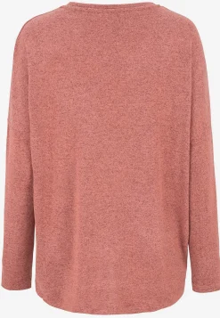Outlet Supermjuk, melerad trikåtopp Tröjor & Cardigans|Toppar & T-Shirts