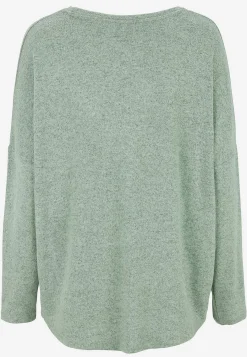 Outlet Supermjuk, melerad trikåtopp Tröjor & Cardigans|Toppar & T-Shirts