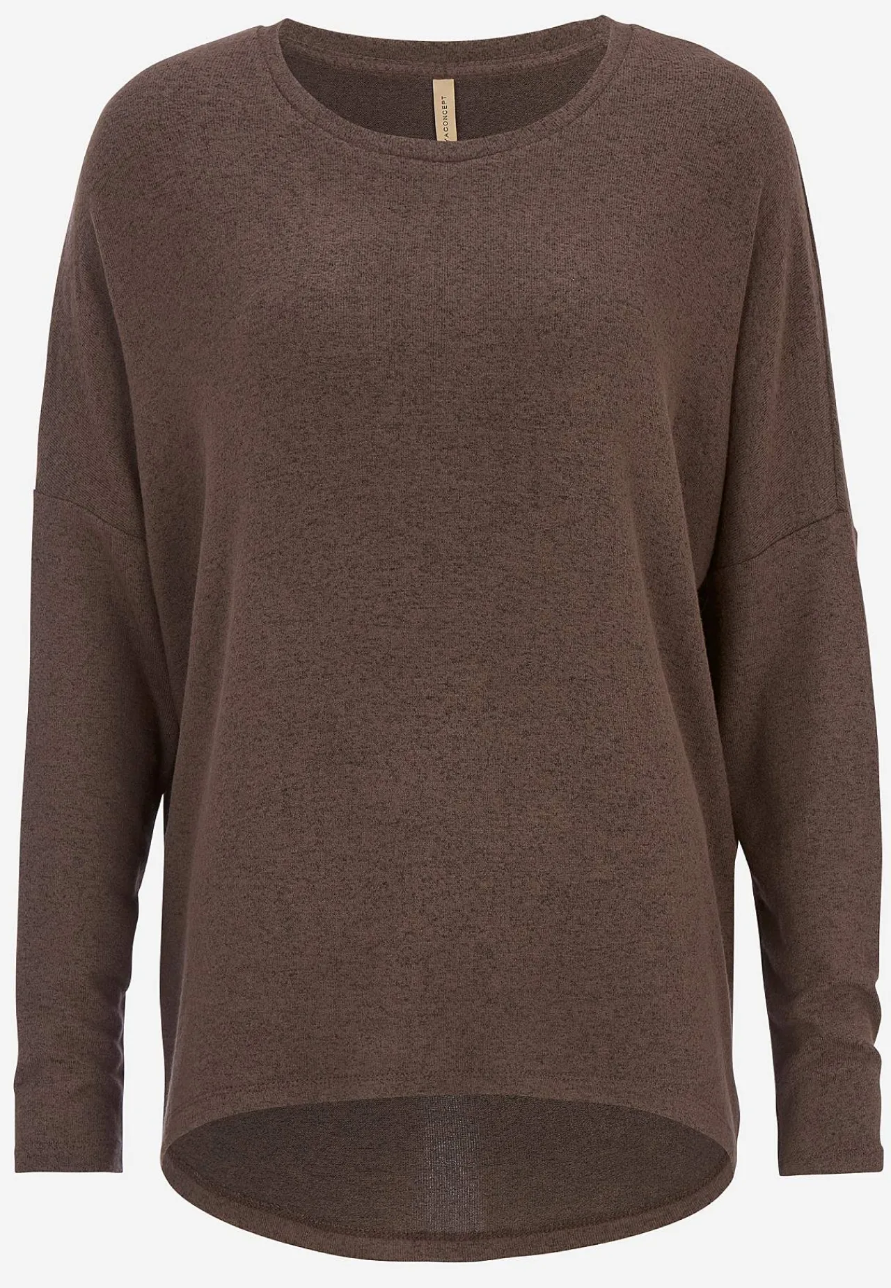 Outlet Supermjuk, melerad trikåtopp Tröjor & Cardigans|Toppar & T-Shirts
