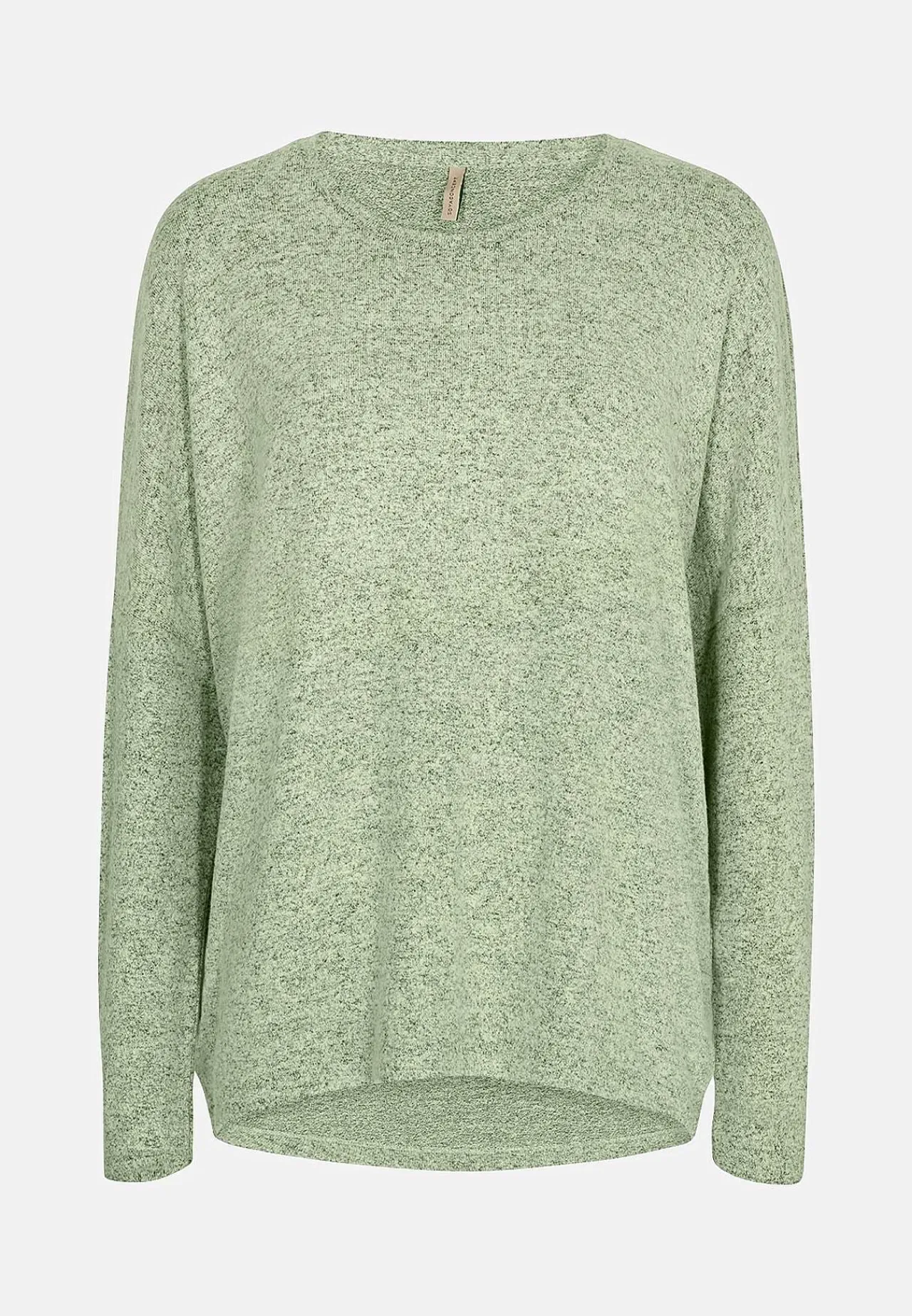 Outlet Supermjuk, melerad trikåtopp Tröjor & Cardigans|Toppar & T-Shirts