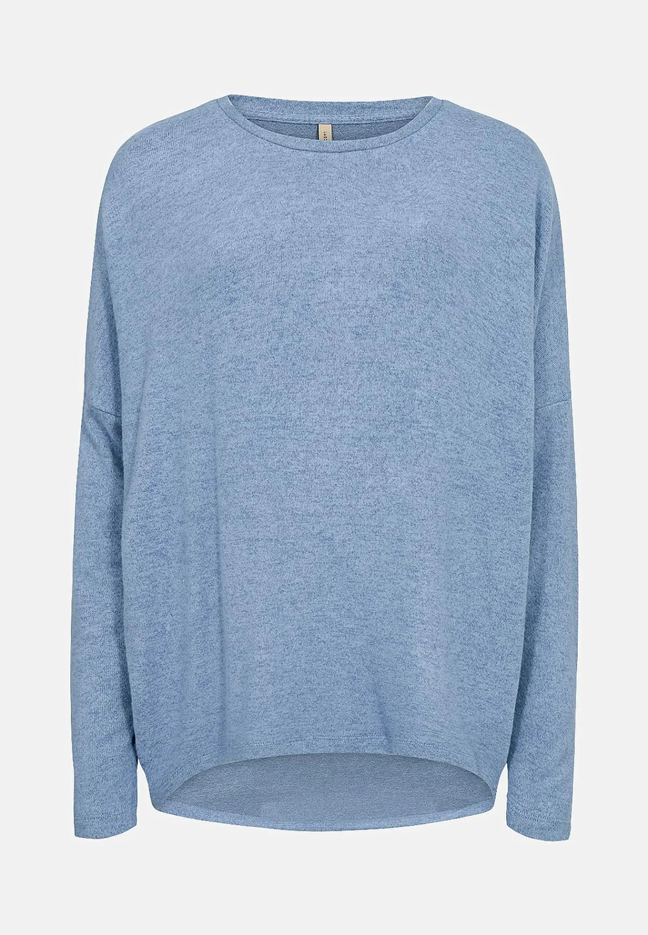 Outlet Supermjuk, melerad trikåtopp Tröjor & Cardigans|Toppar & T-Shirts