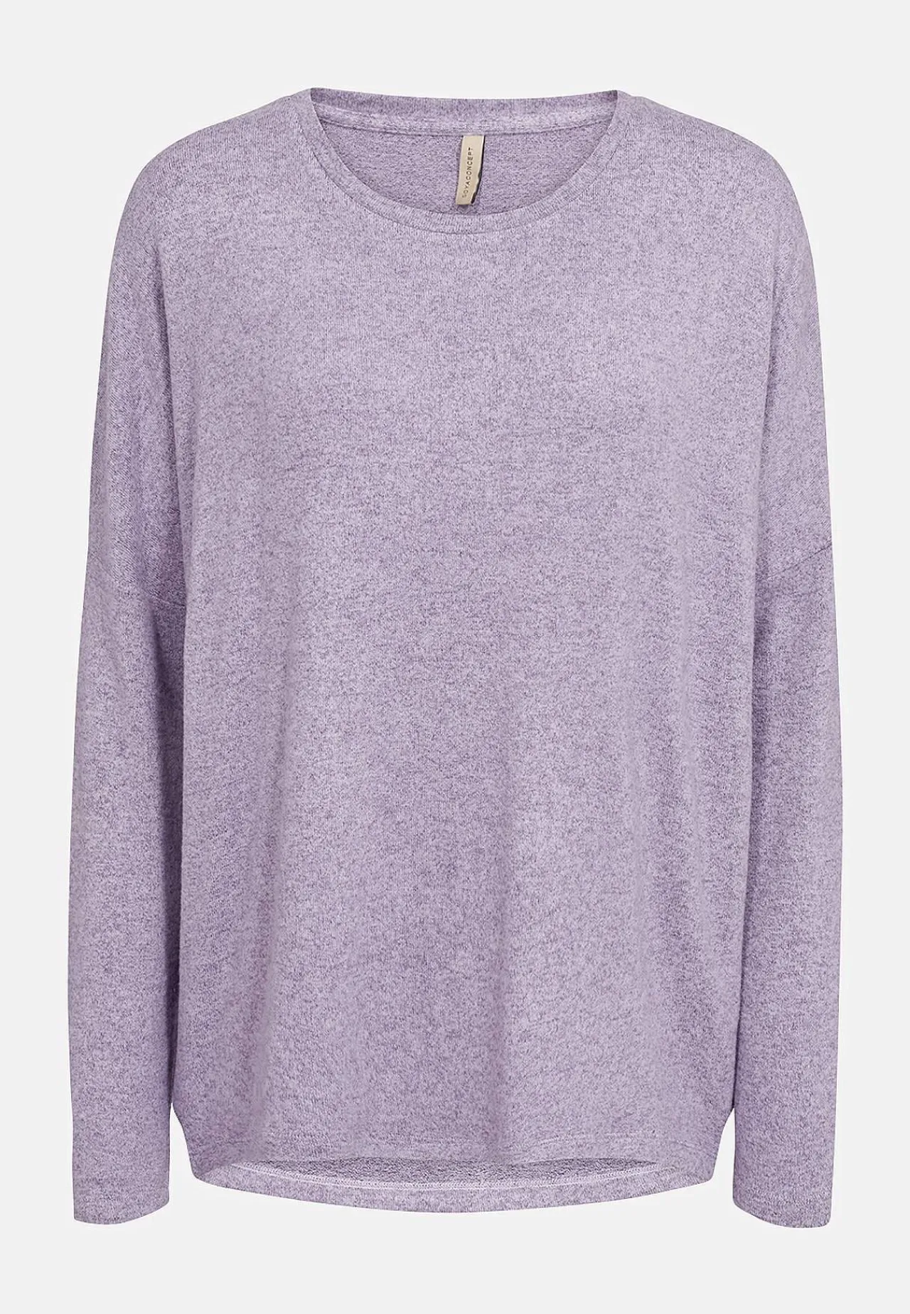 Outlet Supermjuk, melerad trikåtopp Tröjor & Cardigans|Toppar & T-Shirts