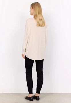 Best Supermjuk, melerad trikåtopp Tröjor & Cardigans|Toppar & T-Shirts