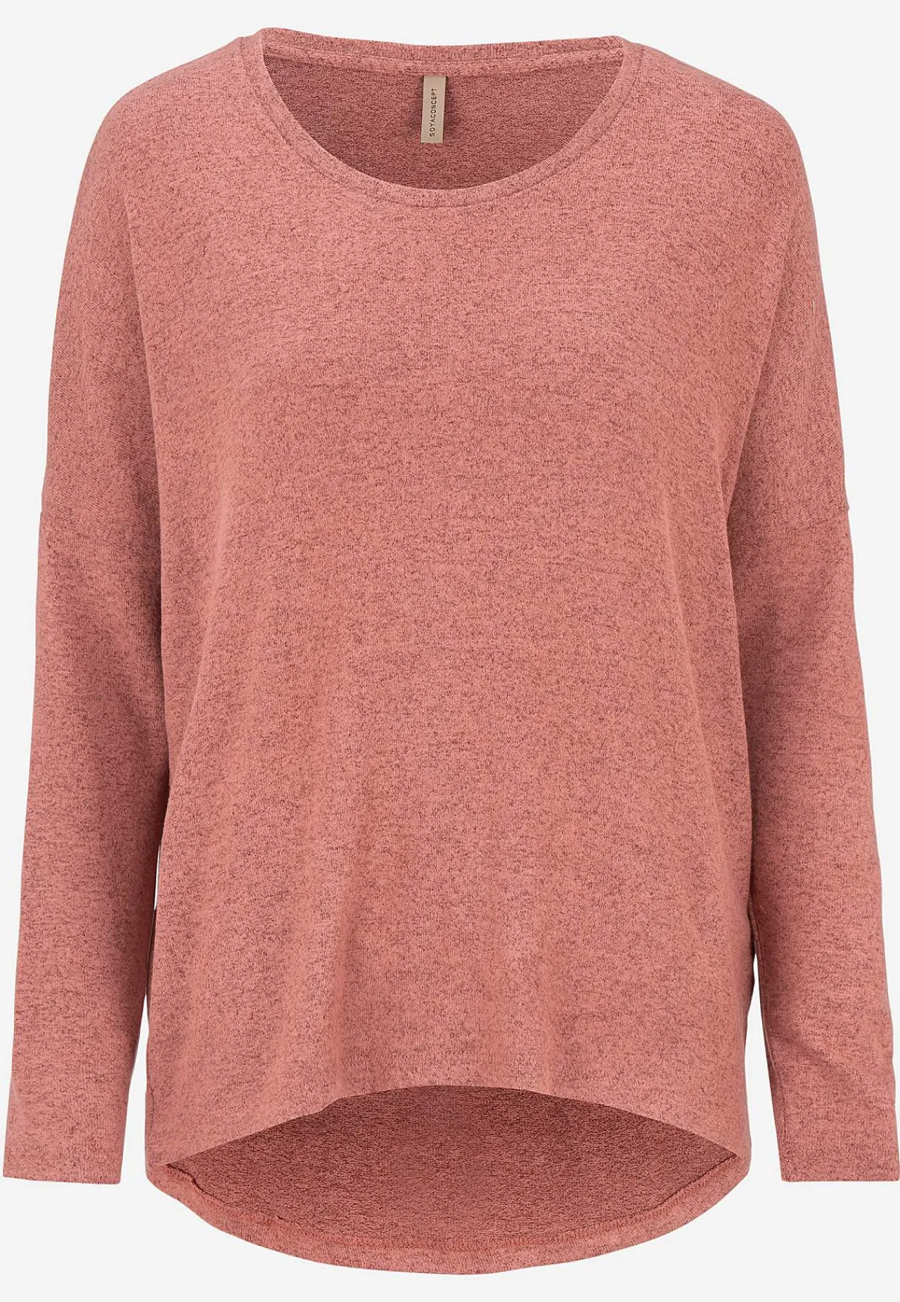 Best Supermjuk, melerad trikåtopp Tröjor & Cardigans|Toppar & T-Shirts