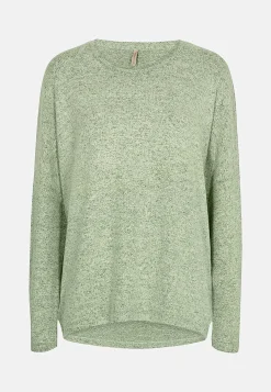 Best Supermjuk, melerad trikåtopp Tröjor & Cardigans|Toppar & T-Shirts