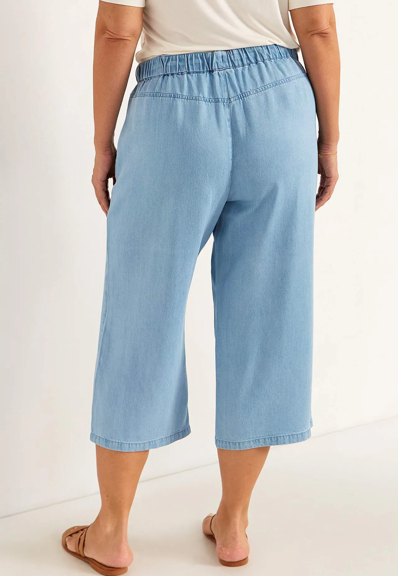 Discount Supermjuk Premium culottebyxa Byxor|Jeansplagg