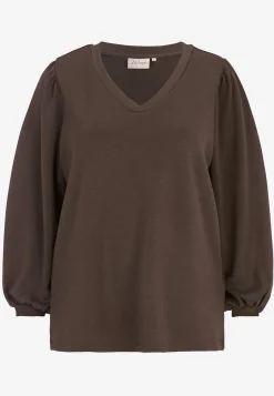 Outlet Supermjuk trikåtopp Tröjor & Cardigans|Plus Size