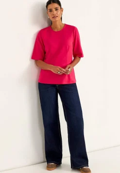Supermjuk trikåtopp Toppar & T-Shirts|Plus Size