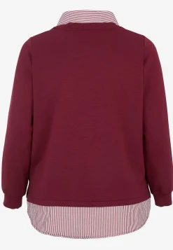 Discount Supermjuk trikåtopp med fastsydd skjortkrage Tröjor & Cardigans|Toppar & T-Shirts