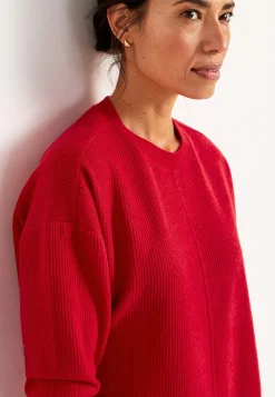 Discount Supermjuk tröja med dekorativ mittsöm Beata Tröjor & Cardigans|Stickat