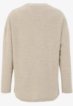 Best Supermjuk tröja med dekorativ mittsöm Beata Tröjor & Cardigans|Stickat