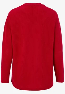 Clearance Supermjuk tröja med dekorativ mittsöm Beata Tröjor & Cardigans|Stickat