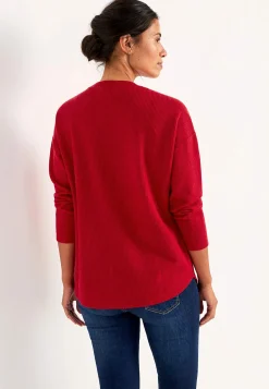 Clearance Supermjuk tröja med dekorativ mittsöm Beata Tröjor & Cardigans|Stickat