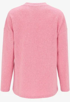 Clearance Supermjuk tröja med dekorativ mittsöm Beata Tröjor & Cardigans|Stickat