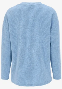 Sale Supermjuk tröja med dekorativ mittsöm Beata Tröjor & Cardigans|Stickat