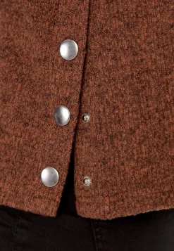 Supermjuk tröja med knappar Tröjor & Cardigans|Stickat