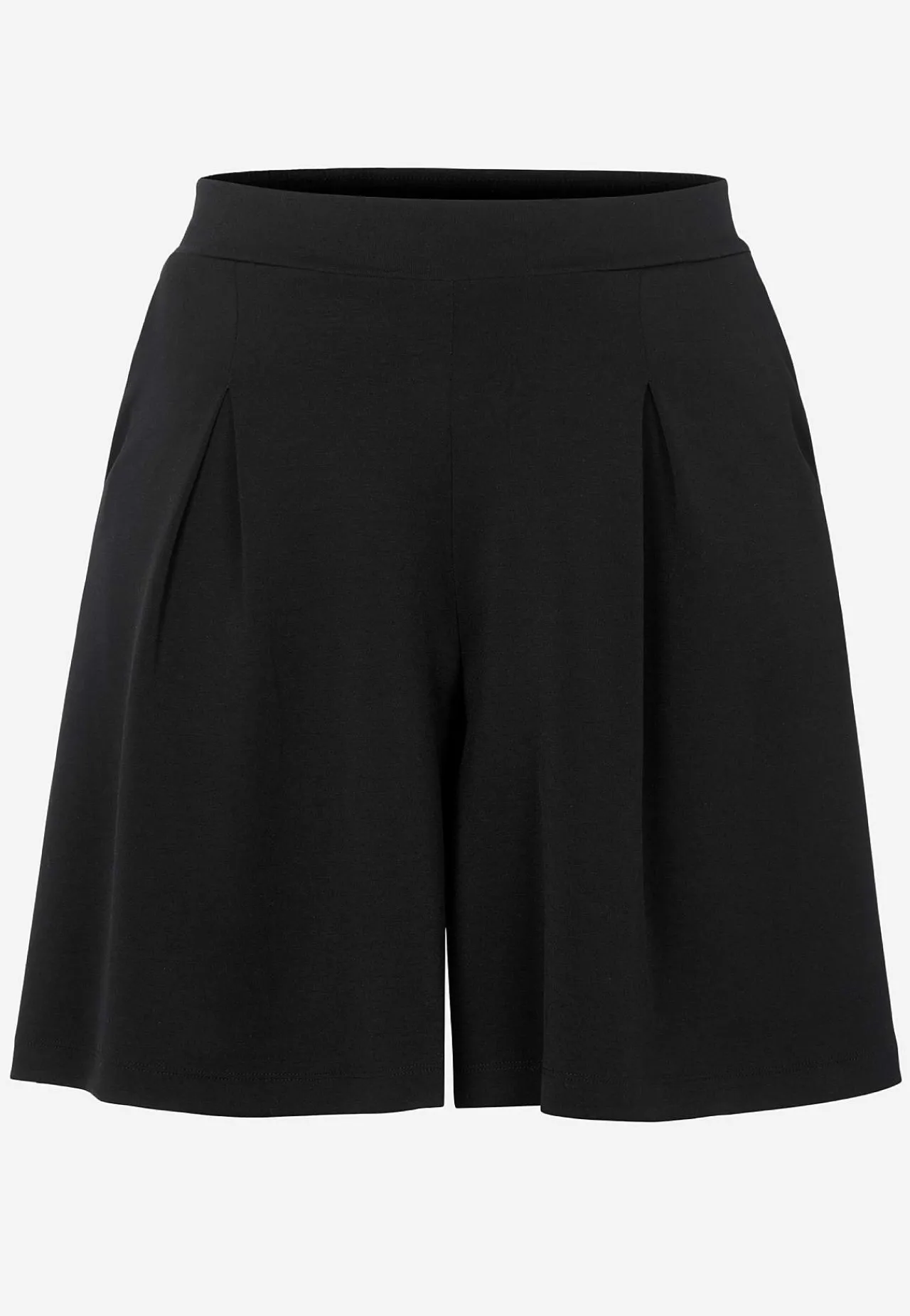 Supermjuka shorts med fickor Shorts|Plus Size