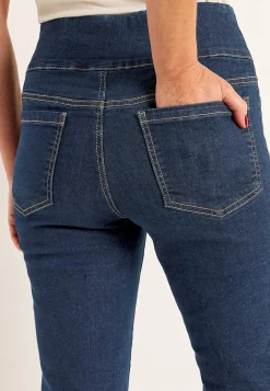 Sale Supersköna ankeljeans i denim Elin Byxor|Jeans