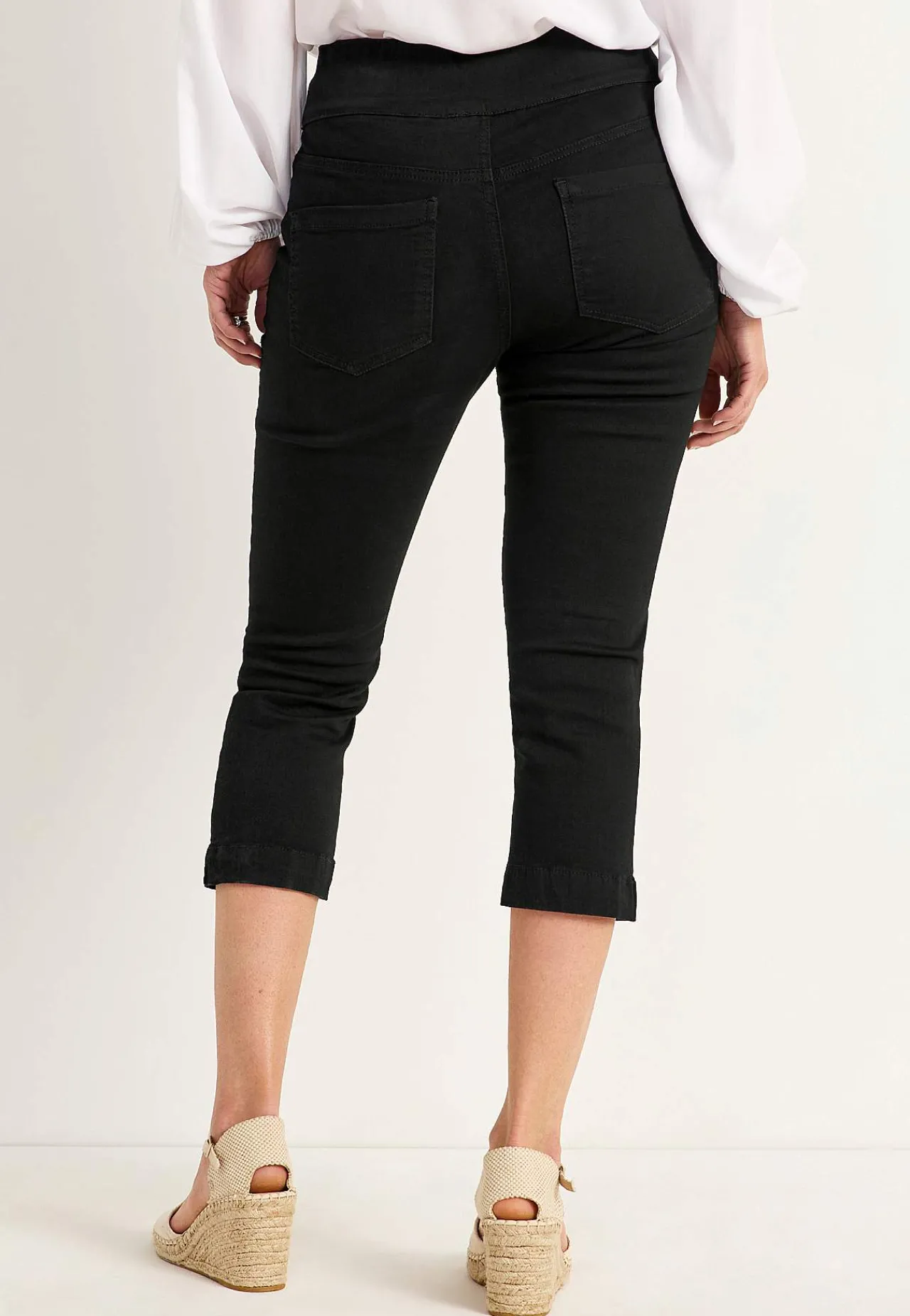 Discount Supersköna caprijeggings i denim Elin Byxor|Jeans
