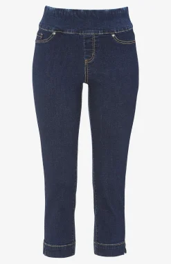 New Supersköna caprijeggings i denim Elin Byxor|Jeans