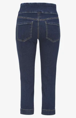 New Supersköna caprijeggings i denim Elin Byxor|Jeans