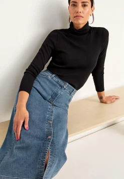 Superstretchig jeanskjol Sara Klänningar & Kjolar|Jeansplagg