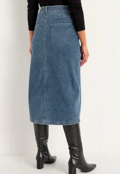 Superstretchig jeanskjol Sara Klänningar & Kjolar|Jeansplagg