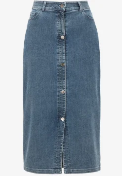 Superstretchig jeanskjol Sara Klänningar & Kjolar|Jeansplagg