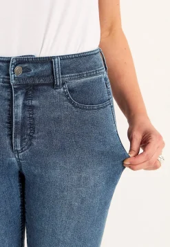 Best Superstretchiga caprijeans Sara Byxor|Jeans