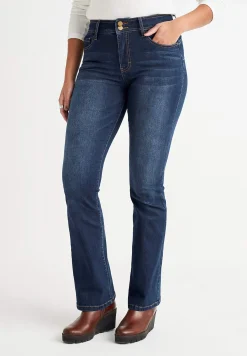 Hot Superstretchiga shapingjeans med bootcut Byxor|Jeans