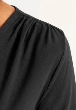 Topp Premium i modal med rynkdetaljer Tröjor & Cardigans|Toppar & T-Shirts