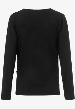 Topp Premium i modal med rynkdetaljer Tröjor & Cardigans|Toppar & T-Shirts