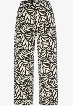 Sale Trikåbyxa i mjuk bomulls- och modalblandning Byxor|Plus Size