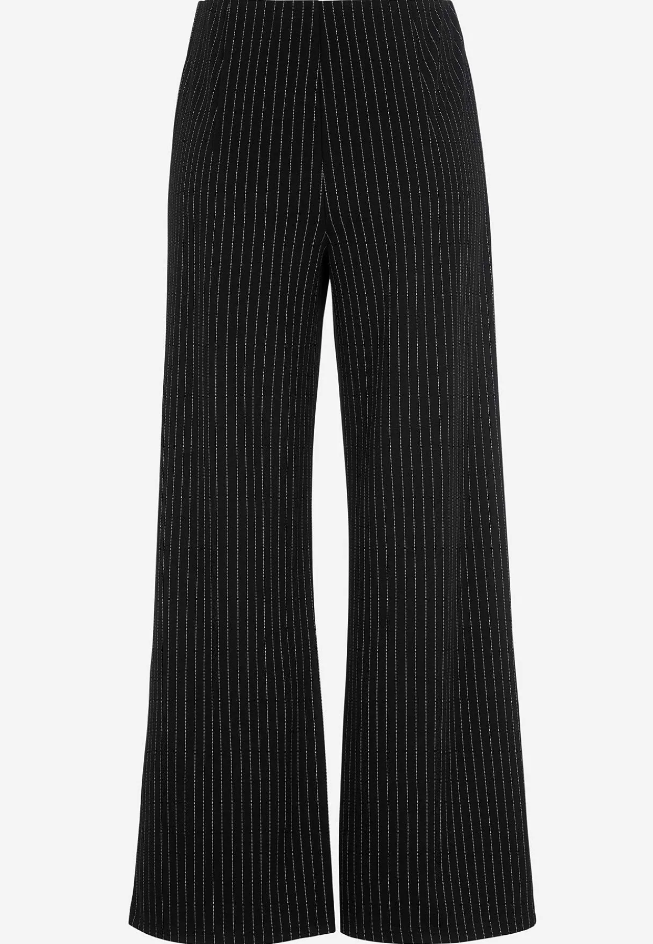 Clearance Trikåbyxa med raka ben Byxor|Plus Size