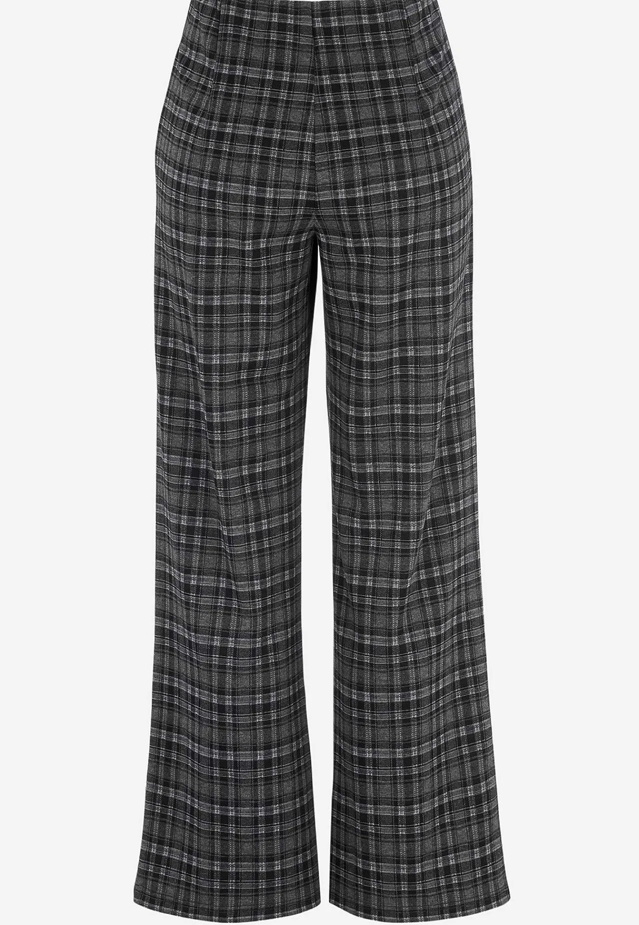 Clearance Trikåbyxa med raka ben Byxor|Plus Size