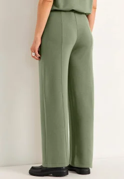 Sale Trikåbyxa med vida ben Byxor|Plus Size